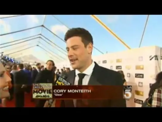 Interwiew Cory on Red Carpet Critics’ Choice Movie Awards (10.01.13)