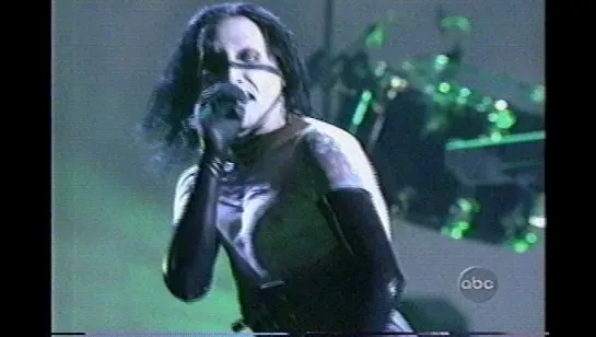 Marilyn Manson - Disposable Teens (American Music Awards) Live Performances - 2001