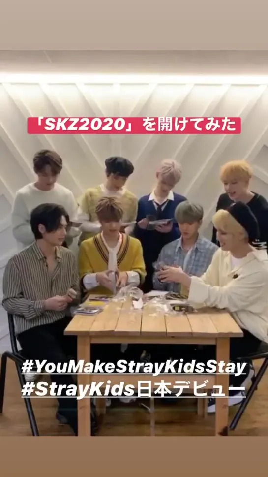 [200318] Stray Kids » IG story (@.stray_kids_japan_official_jypj) »