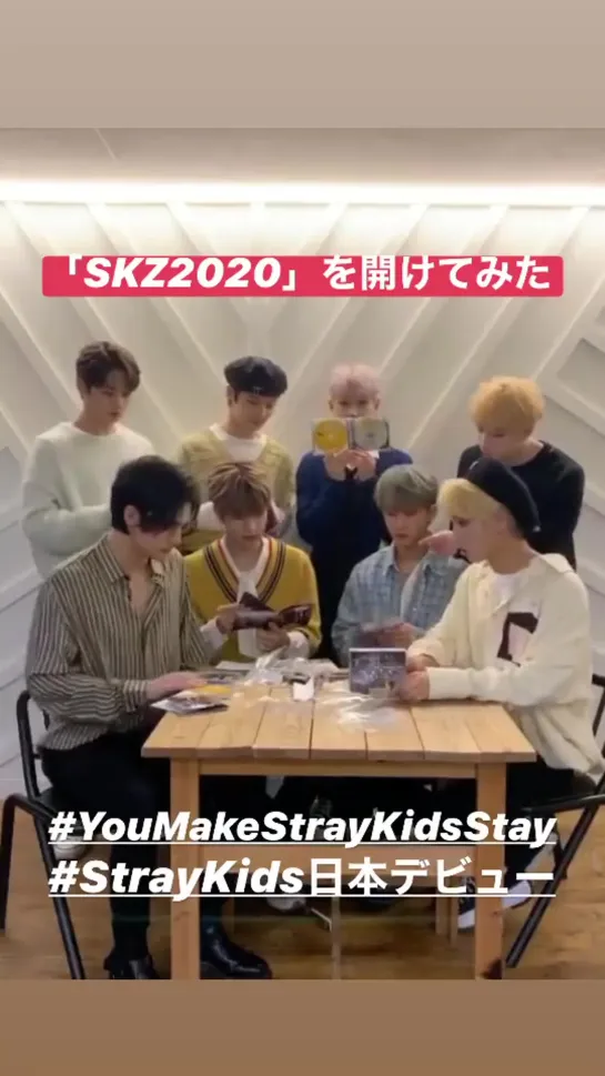 [200318] Stray Kids » IG story (@.stray_kids_japan_official_jypj) »