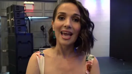 NataliaOreiro . los Angeles, en la presentación de Grisel. 18.05.2018