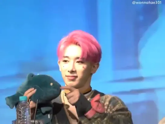 [VK][190222] MONSTA X fancam (Wonho focus) @ Yoido Fansign