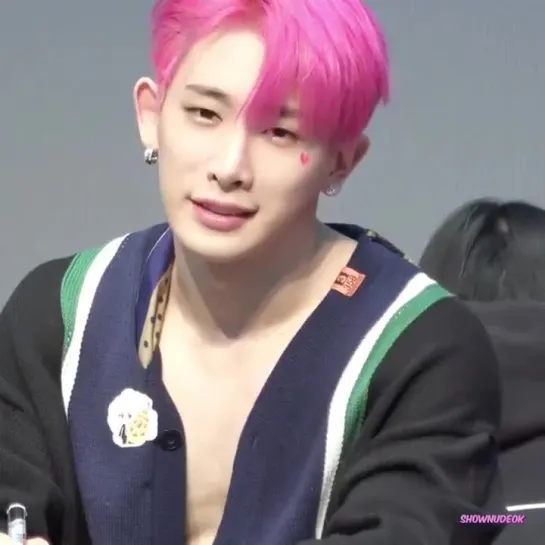 [VK][190221] MONSTA X fancam (Wonho focus) @ Synnara Fansign