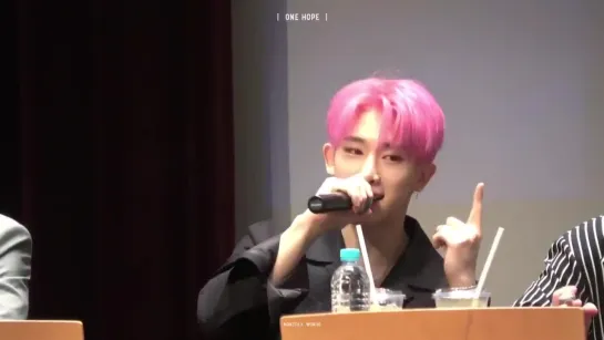 [VK][190224] MONSTA X fancam (Wonho focus) @ Yeongdeungpo Fansign