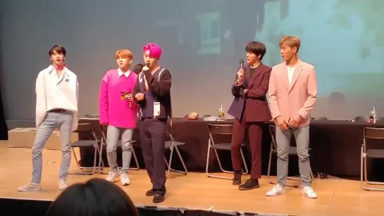 [VK][190221] MONSTA X fancam @ Synnara Fansign