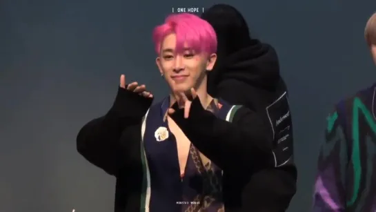 [VK][190221] MONSTA X fancam (Wonho focus) @ Synnara Fansign