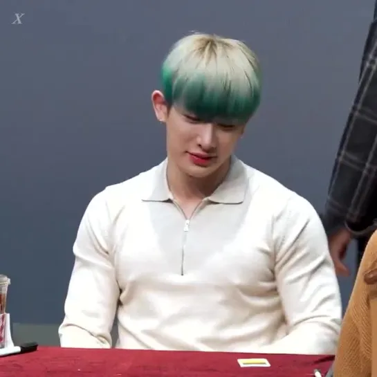 [VK][181215] MONSTA X fancam (Wonho focus) @ Gimpo Fansign