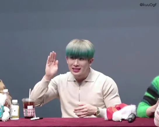 [VK][181215] MONSTA X fancam (Wonho focus) @ Gimpo Fansign