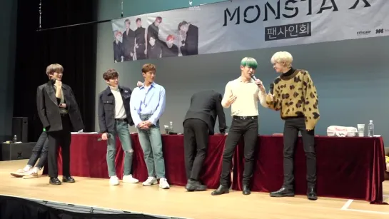 [VK][181215] MONSTA X fancam @ Gimpo Fansign