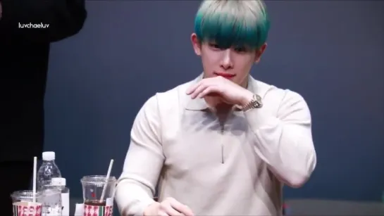 [VK][181215] MONSTA X fancam (Wonho focus) @ Gimpo Fansign