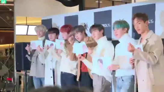 [VK][181216] MONSTA X fancam @ TONY MOLY Fansign