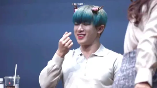 [VK][181215] MONSTA X fancam (Wonho focus) @ Gimpo Fansign