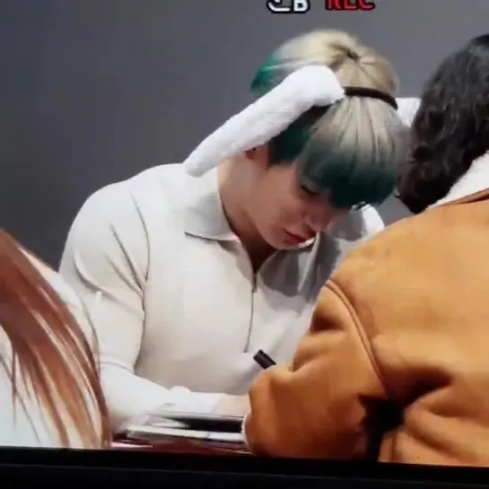 [VK][181215] MONSTA X fancam (Wonho focus) @ Gimpo Fansign