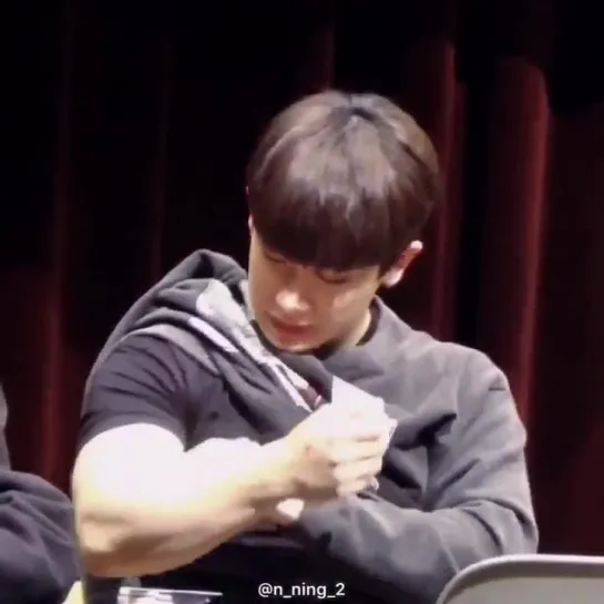 [VK][181124] MONSTA X fancam (Wonho focus) @ Suwon Fansign