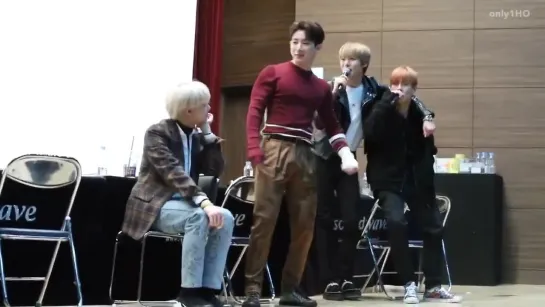 [VK][181118] MONSTA X fancam (Wonho focus) @ Bundang Fansign