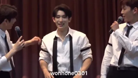 [VK][181027] MONSTA X fancam (Wonho focus) @ Jongno Fansign