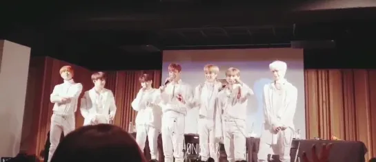 [VK][181111] MONSTA X fancam @ Gangnam Fansign