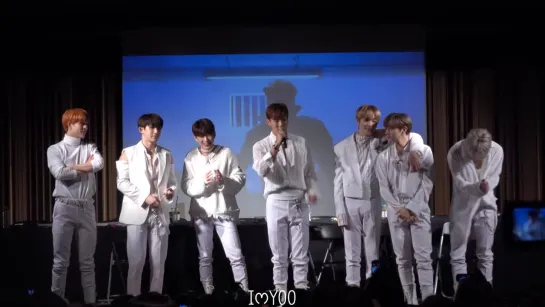 [VK][181111] MONSTA X fancam @ Gangnam Fansign