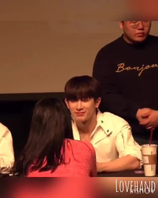 [VK][181104] MONSTA X fancam (Wonho focus) @ COEX Center Fansign