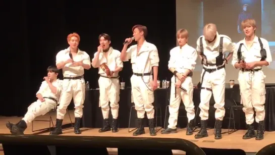 [VK][181104] MONSTA X fancam @ COEX Center Fansign