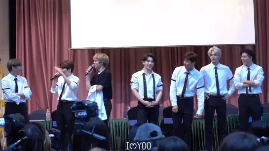 [VK][181027] MONSTA X fancam @ Jongno Fansign