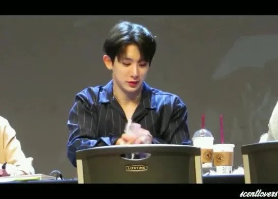 [VK][181026] MONSTA X fancam (Wonho focus) @ Synnara Fansign