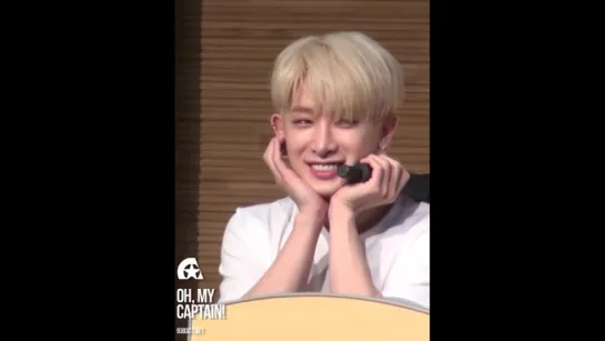 [VK][160612] MONSTA X fancam (Wonho focus) @ Dong Seoul Art Hall Fansign