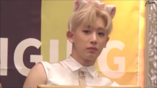 [VK][160605] MONSTA X fancam (Wonho focus) @ Myeongdong Fansign