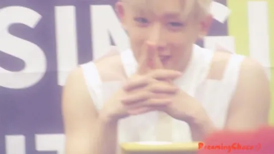 [VK][160605] MONSTA X fancam (Wonho focus) @ Myeongdong Fansign