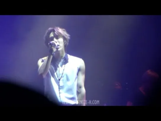 [fancam] 130810 ONE GREAT STEP in Seoul INFINITE Dongwoo (엄마)