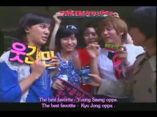 Engsub - SS501 Skit - Step Up Concert 2006 - Funny