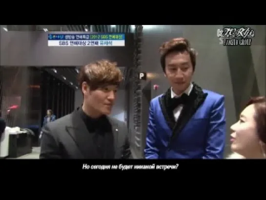 Kim Jong Kook & Lee Kwang Soo Interview After SBS Ent. Awards