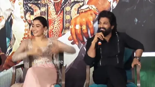 Pushpa Movie Press Meet _ Allu Arjun _ Rashmika Mandanna _ Samantha _ Sukumar _ Daily Culture