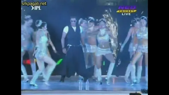 Shahrukh Khan's dance performance at IPL opening 2011,part 2