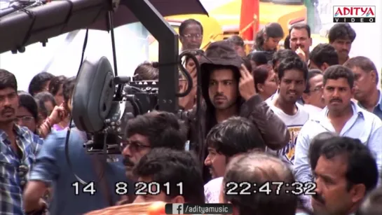 Making Video Yevadu Movie  Ram Charan Teja, Allu Arjun, Shruthi Hasan, Amy Jackson