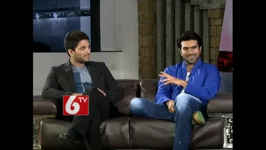 Exclusive Interview with Stylish Star Allu Arjun  Mega Power Star Ram Charan  6TV