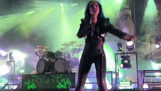 ARCH ENEMY - The European Siege Tour 2022 (Oct., 12, 2022)(Live In Alcatraz, Milano, Italy)(59') ᴴᴰ.