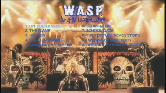 W.A.S.P. - Recorded Live At London's Lyceum On October 24, 1984. (57') ᴴᴰ.