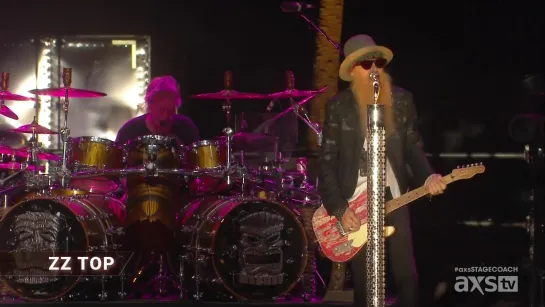 ZZ TOP - Live At Stagecoach California's Country Music Festival, April 26, 2015. (76') ᴴᴰ.