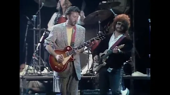 George Harrison ⁄ Ringo Starr ⁄ Elton John ⁄ Eric Clapton ⁄ Phil Collins - While My Guitar Gently Weeps (Wembley Arena) 1987 ᴴᴰ.