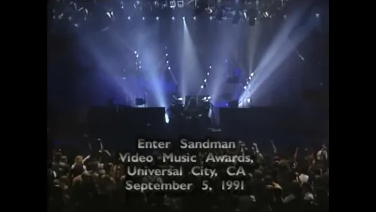 Metallica - Enter Sandman (Live At The Video Music Awards, Universal City, CA, USA, September 5, 1991)[1080p].