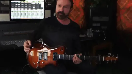 DARYL STUERMER _PLAYING GENESIS’S FIRTH OF FITH,SQUONK,IN THE CAGE.MAKING GUITAR