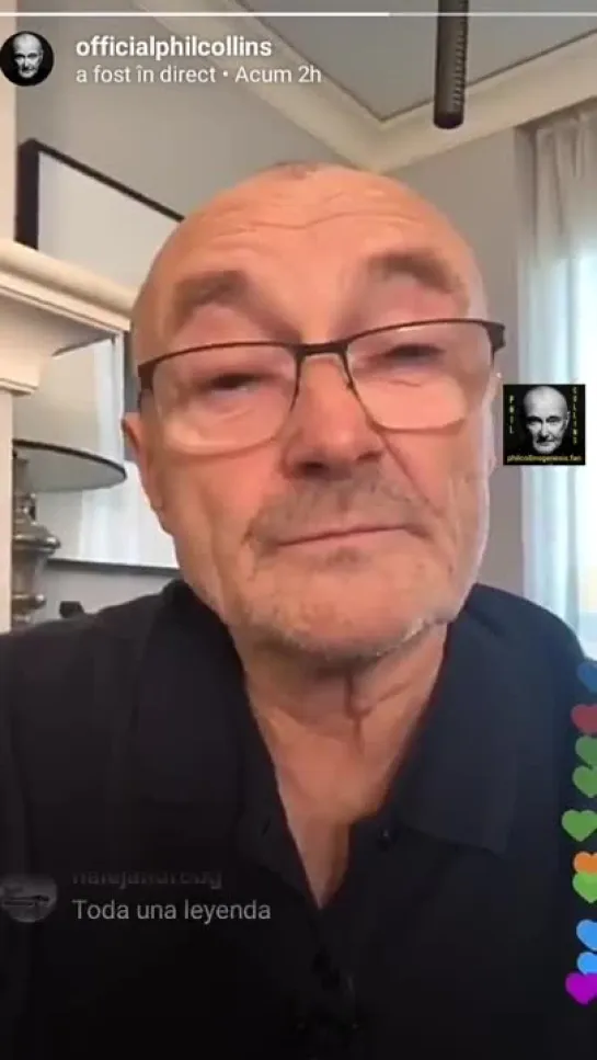 Phil Collins - Live on Instagram