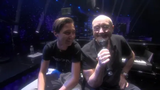 Phil Collins & Nicholas Collins message