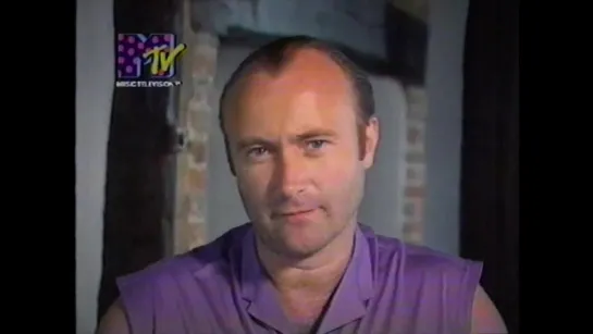 Phil Collins - MTV Australia Ident (Sept 1988)