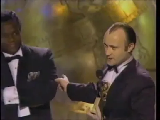 Phil Collins on the Golden Globes