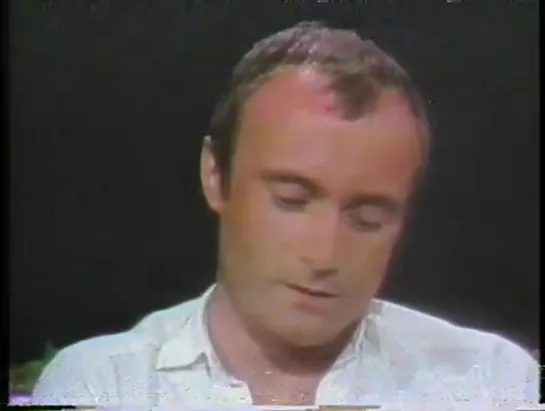 Phil Collins - In the Air Tonight  / You Know What I Mean + interview (First US Solo TV appearance)