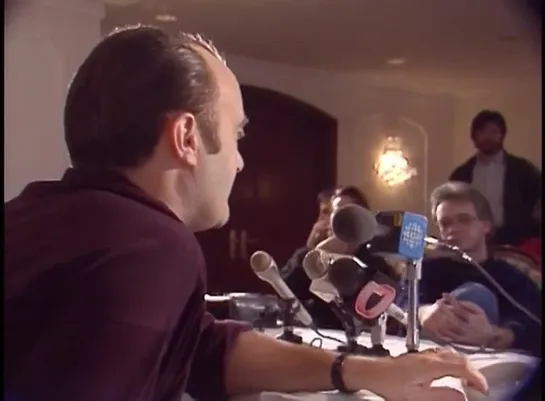 Phil Collins Serious Press Conference Toronto 1990 FULL VIDEO - Ultra Rare