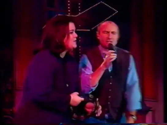 1998 - Phil Collins on Rosie ODonnell Show (You Cant Hurry Love)