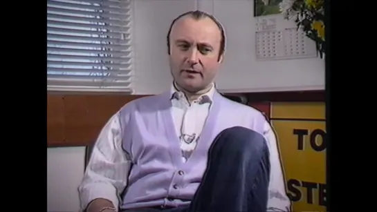 Phil Collins - Interview (Tonight Live with Steve Vizard, February 1990)